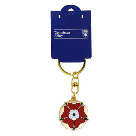 tudor keychain|Westminster Abbey Tudor Rose Keyring.